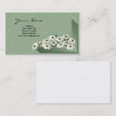 Windows Box Daisies Visitekaartjes (Voorkant / Achterkant)