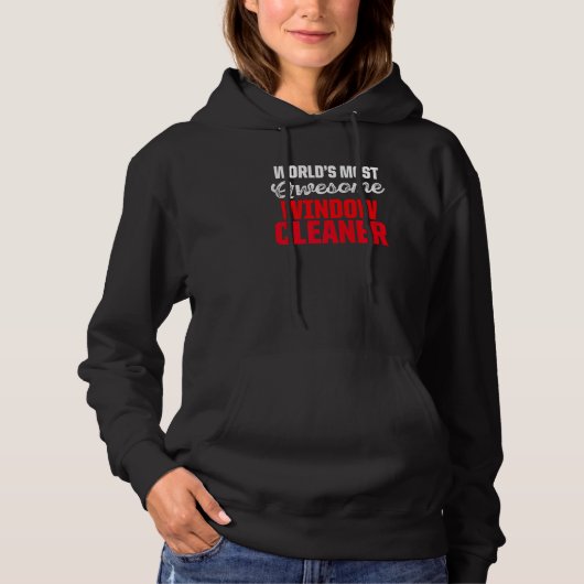 Windows Cleaner Cleaner 2 Hoodie (Voorkant)