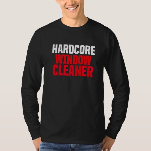 Windows Cleaner Cleaner 3 T-shirt (Voorkant)