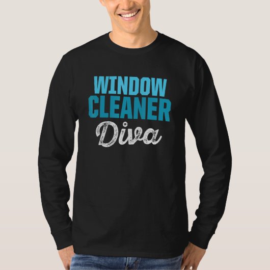 Windows Cleaner Cleaner 7 T-shirt (Voorkant)