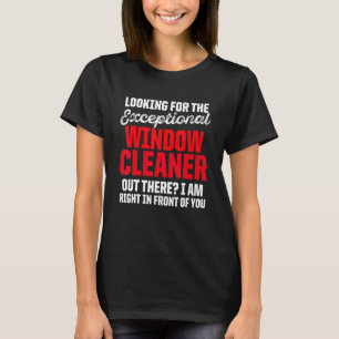 Windows Cleaner Cleaning 18 T-shirt