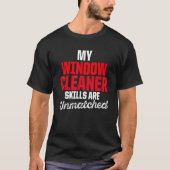 Windows Cleaner Cleaning 21 T-shirt (Voorkant)