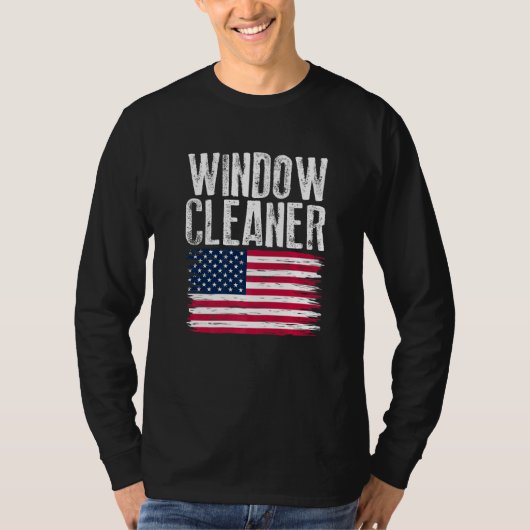 Windows Cleaner Cleaning 40 T-shirt (Voorkant)