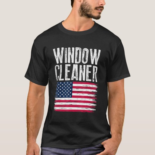 Windows Cleaner Cleaning 65 T-shirt (Voorkant)