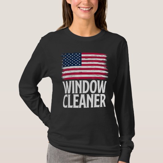 Windows Cleaner Cleaning 66 T-shirt (Voorkant)
