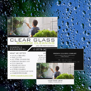Windows Cleaner, Cleaning Service Visitekaartje