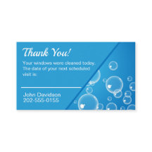 Windows Cleaner Hartelijk dank Volgende bezoek