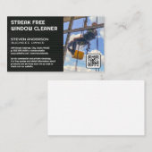 Windows Cleaner | Kantoor Gebouw Visitekaartje (Voorkant / Achterkant)