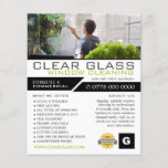 Windows Cleaner, Reinigingsservice Adverteren Flyer<br><div class="desc">De Reinigingsdienst van het venster Adverteren Brochure door de Opslag van het Visitekaartje.</div>