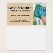 Windows Cleaner | Sanering Visitekaartje (Voorkant /achterkant)