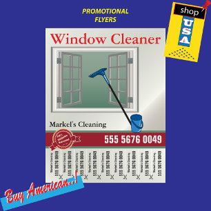 Windows Cleaning Service Small Business Flyer