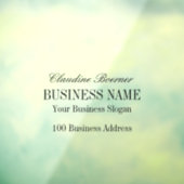 Windows Decal Clings Business Home (Vel 3)