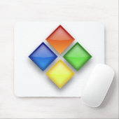 Windows Diamond Muismat (Met muis)