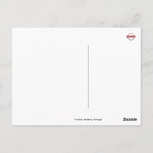 Windows en Balcony: Funchal, Portugal Briefkaart (Achterkant)