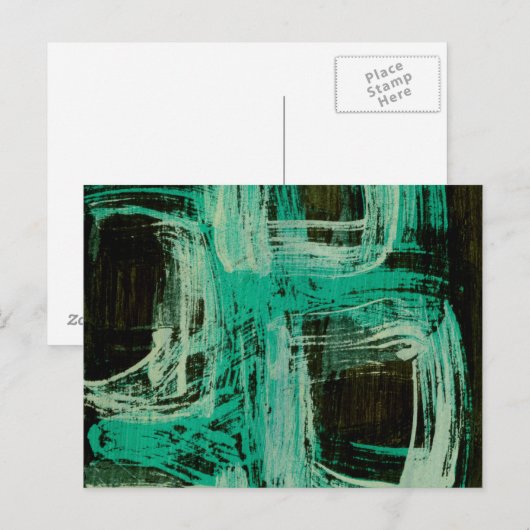 Windows I-Aquamarine Briefkaart (Voorkant / Achterkant)