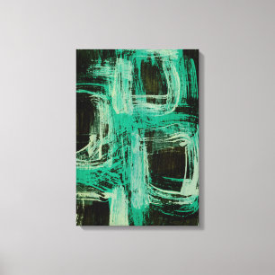 Windows I-Aquamarine Canvas Afdruk