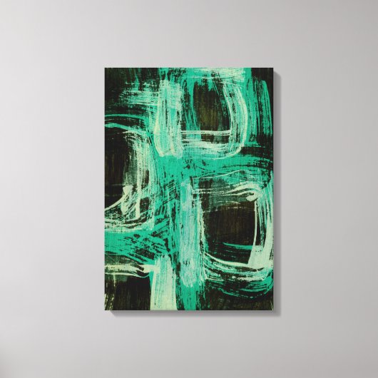 Windows I-Aquamarine Canvas Afdruk (Voorkant)