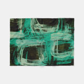 Windows I-Aquamarine Fleece Deken (Voorkant (Horizontaal))