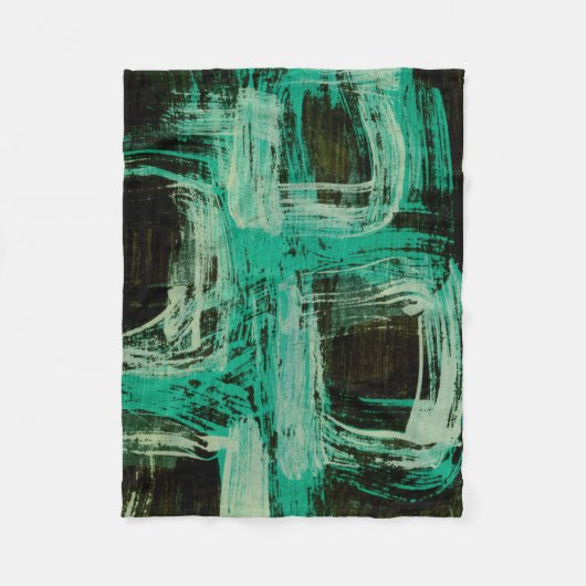 Windows I-Aquamarine Fleece Deken (Voorkant)