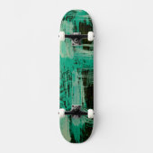 Windows I-Aquamarine Persoonlijk Skateboard (Voorkant)