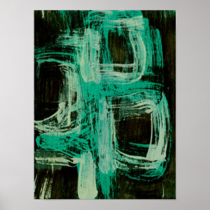 Windows I-Aquamarine Poster