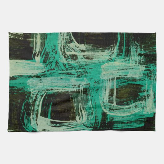 Windows I-Aquamarine Theedoek (Horizontaal)