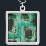 Windows I-Aquamarine Zilver Vergulden Ketting<br><div class="desc">ThuisDécor</div>