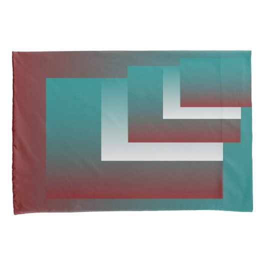 Windows in blauwgroen wit met vuurwapens kussensloop (Voorkant-Rechts)