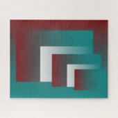 Windows in blauwgroen wit met vuurwapens legpuzzel (Horizontaal)