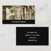 Windows-installatie oude  Rustige Visitekaartje (Voorkant / Achterkant)