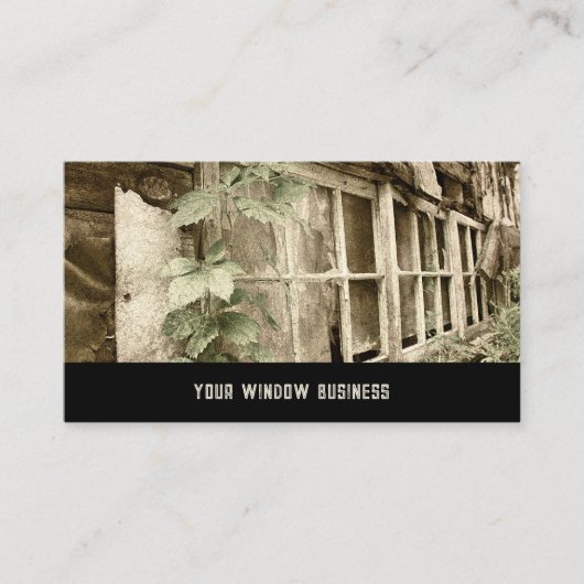 Windows-installatie oude  Rustige Visitekaartje (Voorkant)