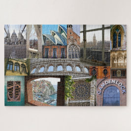 Windows naar de wereld - 20x30 - 1014 stuks legpuzzel