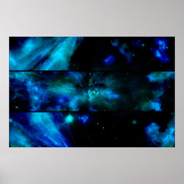 Windows naar een Uitzicht-Poster voor ruimte Poster