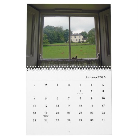 Windows of Ireland calendar Kalender (Jan 2026)