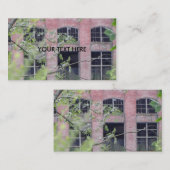 WINDOWS OF MOPPORTUNITY BUSINESS CARD TEMPLATE VISITEKAARTJE (Voorkant / Achterkant)