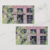 WINDOWS OF MOPPORTUNITY BUSINESS CARD TEMPLATE VISITEKAARTJE (Voorkant / Achterkant)