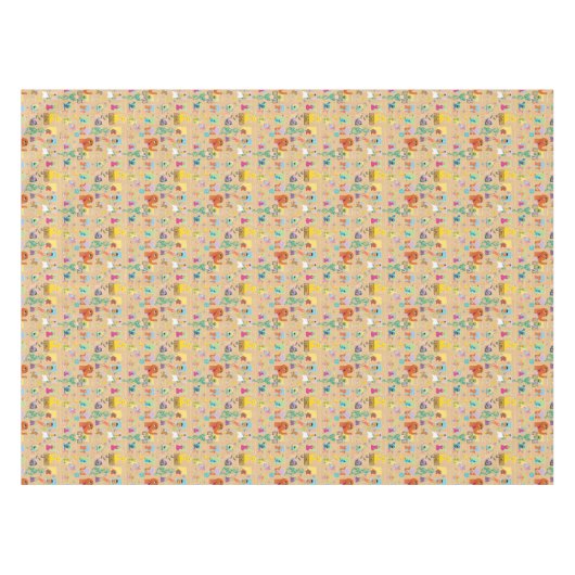 Windows Patroon Sesamstraat Apartement Tafelkleed (Voorkant (Horizontaal))