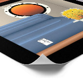 Windows Poster - Zwarte rand (Hoek)