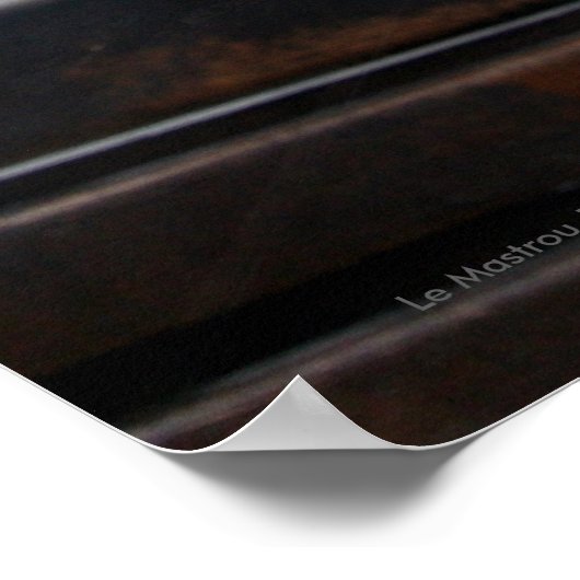 Windows Reflectie van de treinstel P Poster (Hoek)