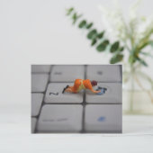 Windows reinigen briefkaart (Staand voorkant)