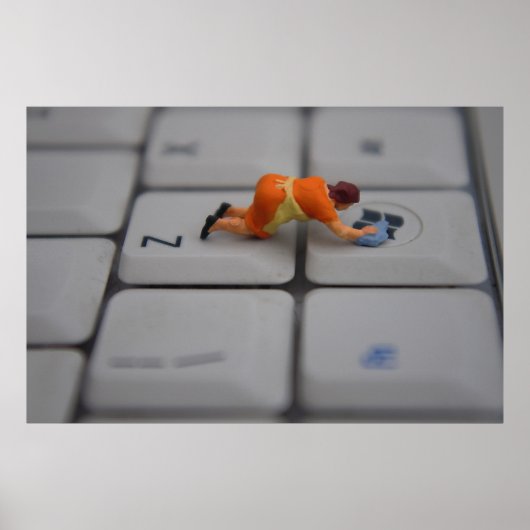 Windows reinigen poster (Voorkant)