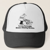 Windows reinigen. trucker pet (Voorkant)