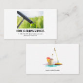 Windows reinigen visitekaartje (Voorkant / Achterkant)