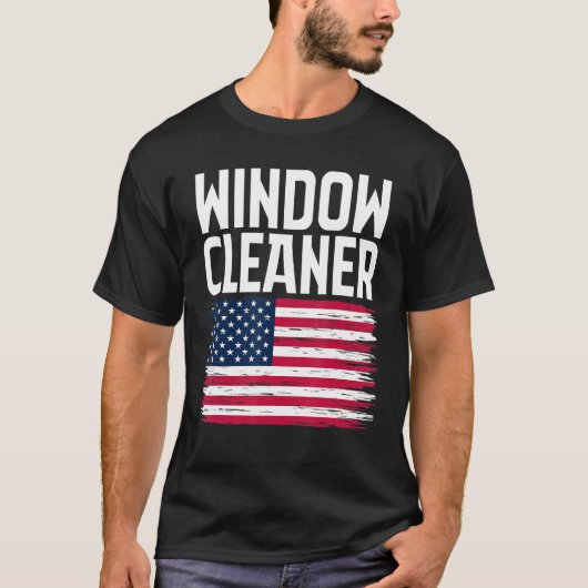 Windows reiniging 70 t-shirt (Voorkant)