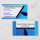  Windows reiniging BC Visitekaartje (Voorkant / Achterkant)