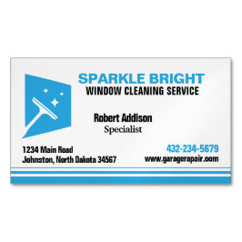 Windows-reinigingsservice Magnetisch Visitekaartje