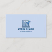 Windows-reinigingsservice Visitekaartje (Voorkant)