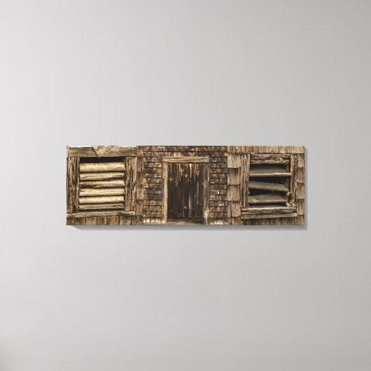 Windows Shed Canvas Afdruk (Voorkant)