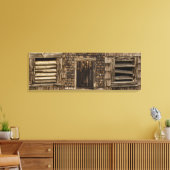 Windows Shed Canvas Afdruk (Insitu (Woonkamer))