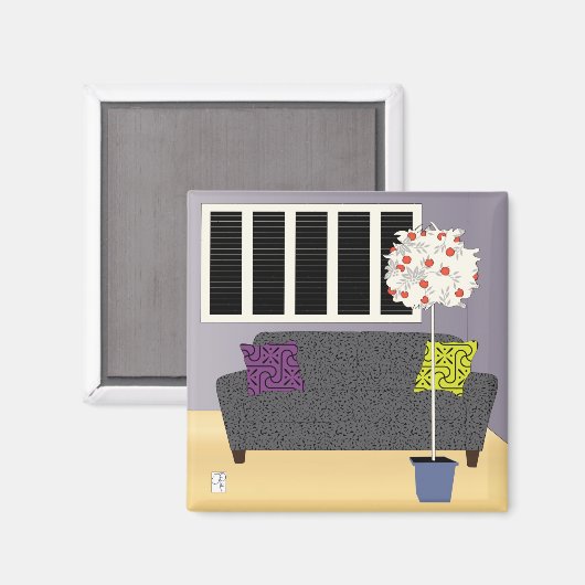 Windows Shutters Magnet (Voorkant / Achterkant)